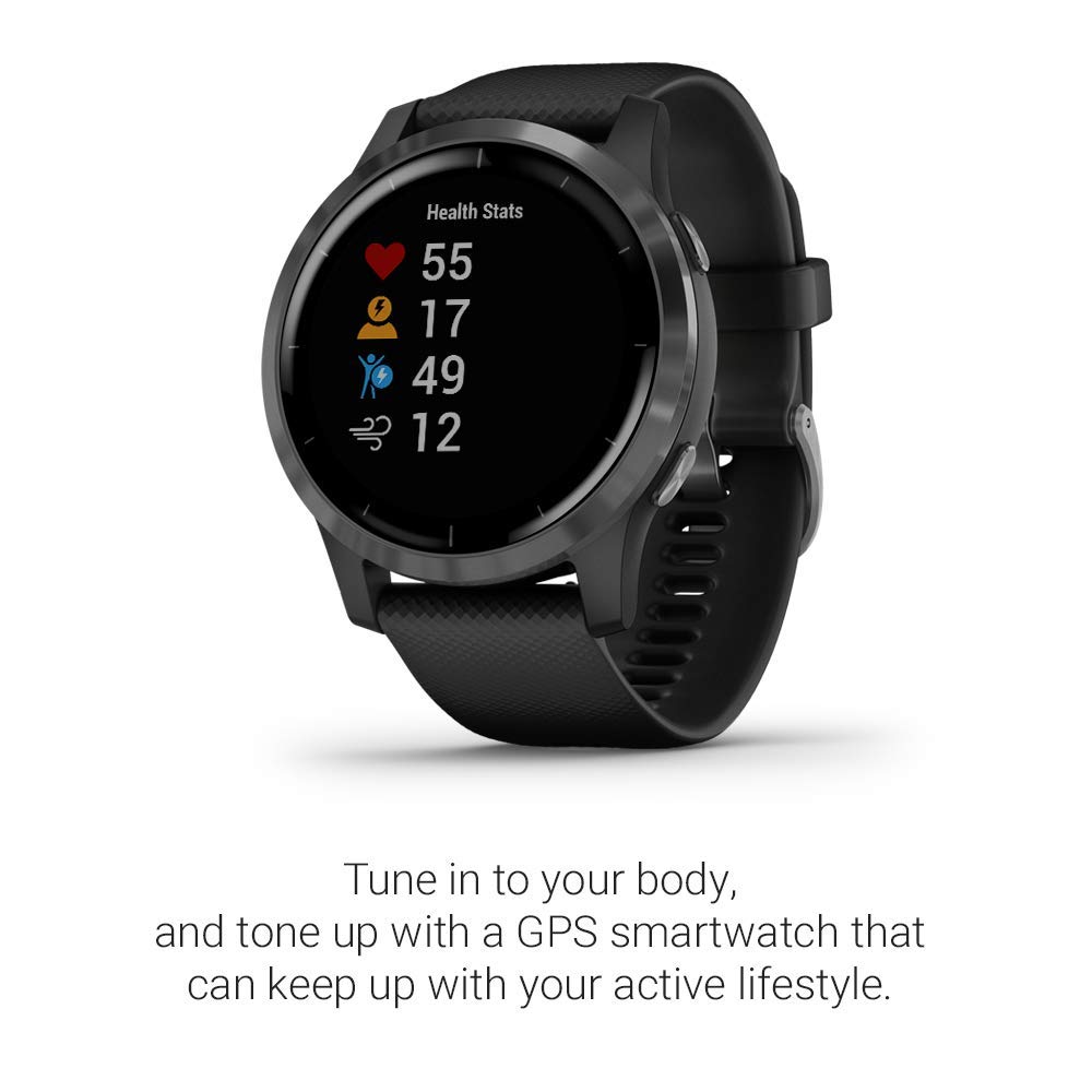 Garmin vivoactive 4 Smartwatch 45mm Slate - 010-02174-11 | eBay