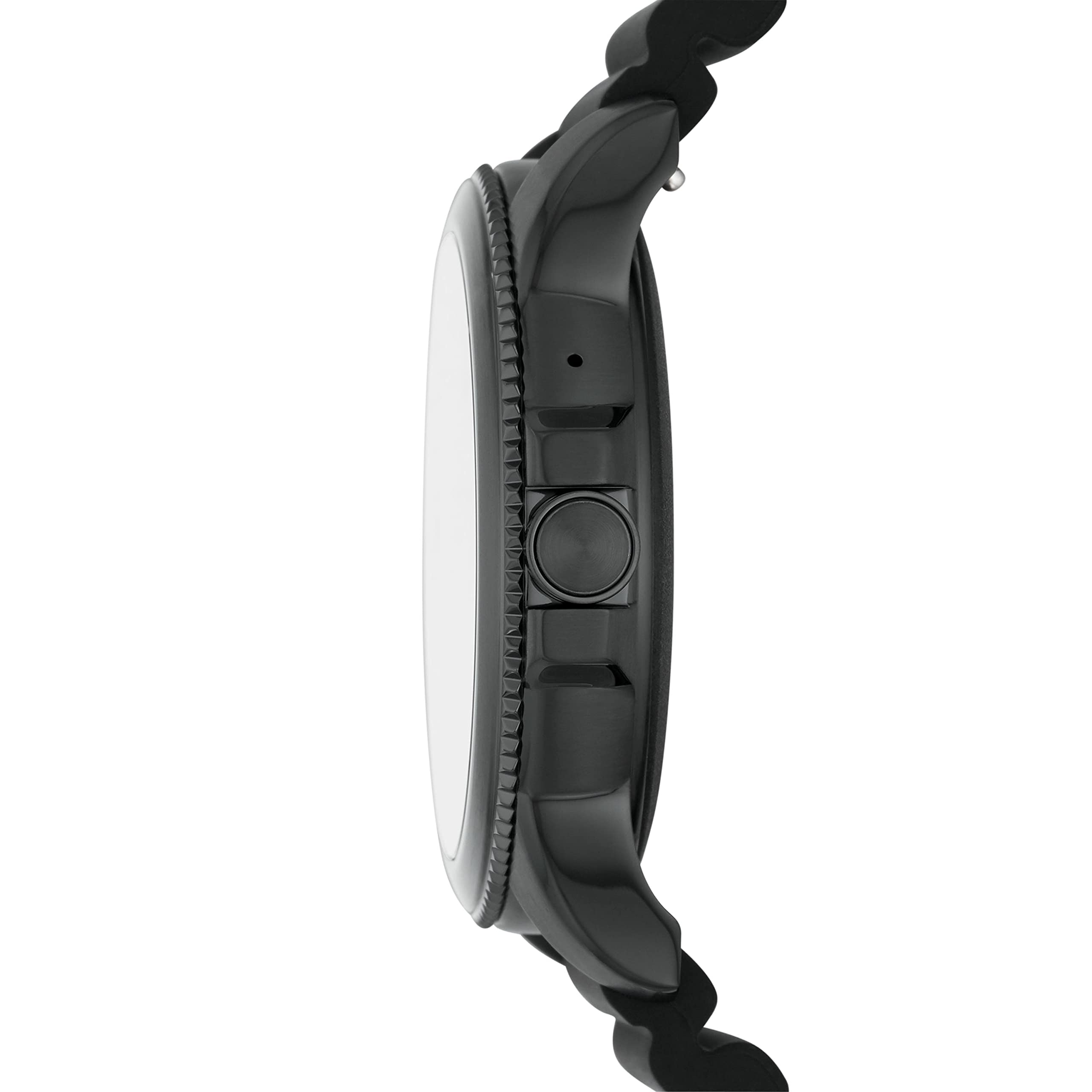 Fossil - Gen 5e Smartwatch 44mm Silicone - Black - FTW4047