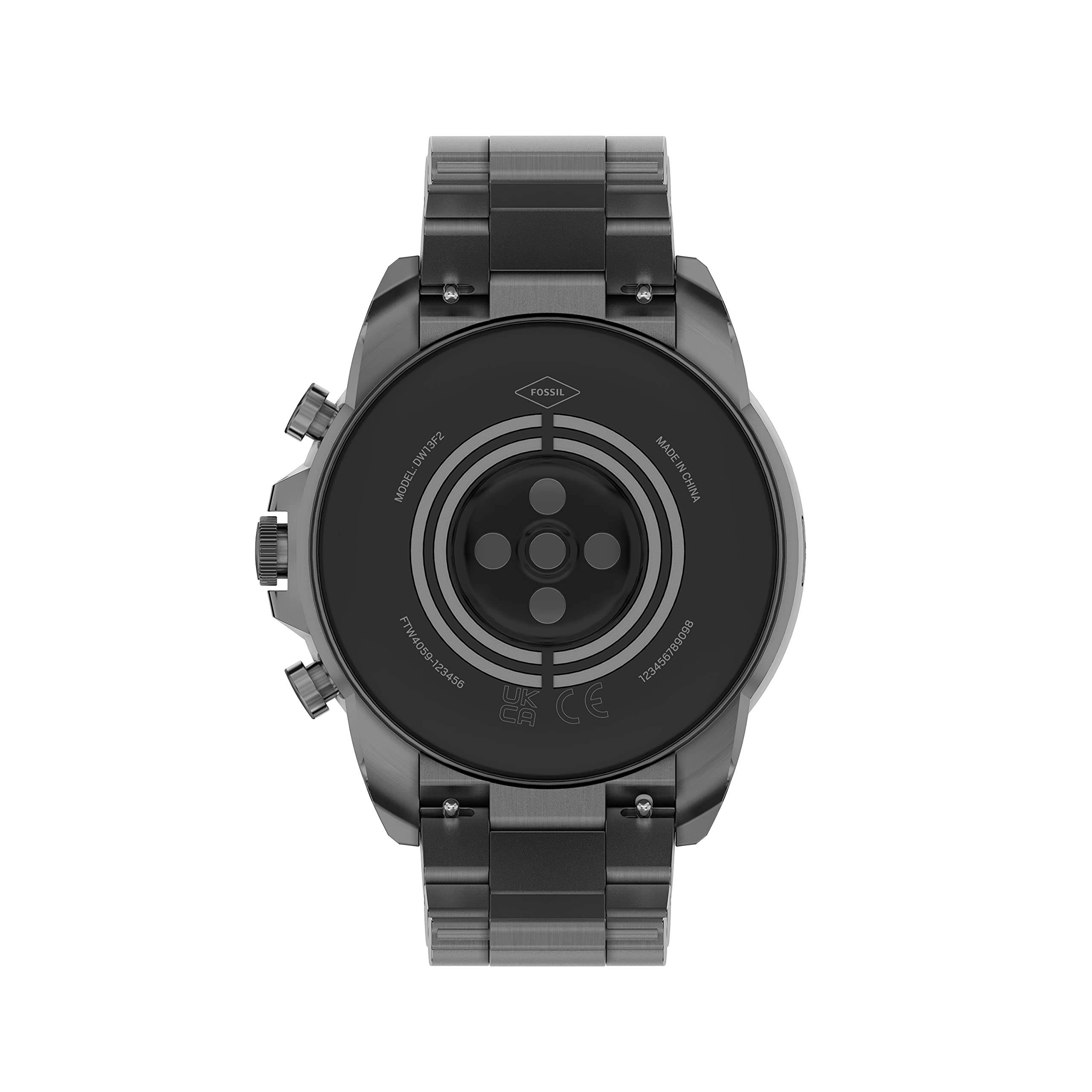 Fossil - Gen 6 Smartwatch 44mm Stainless Steel - Smoke