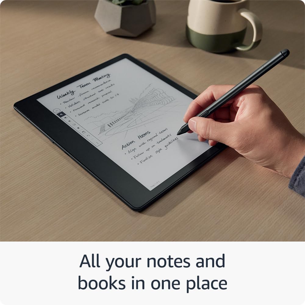 Amazon Kindle Scribe (2022) Digital Notebook w/ Basic Pen- 16 GB