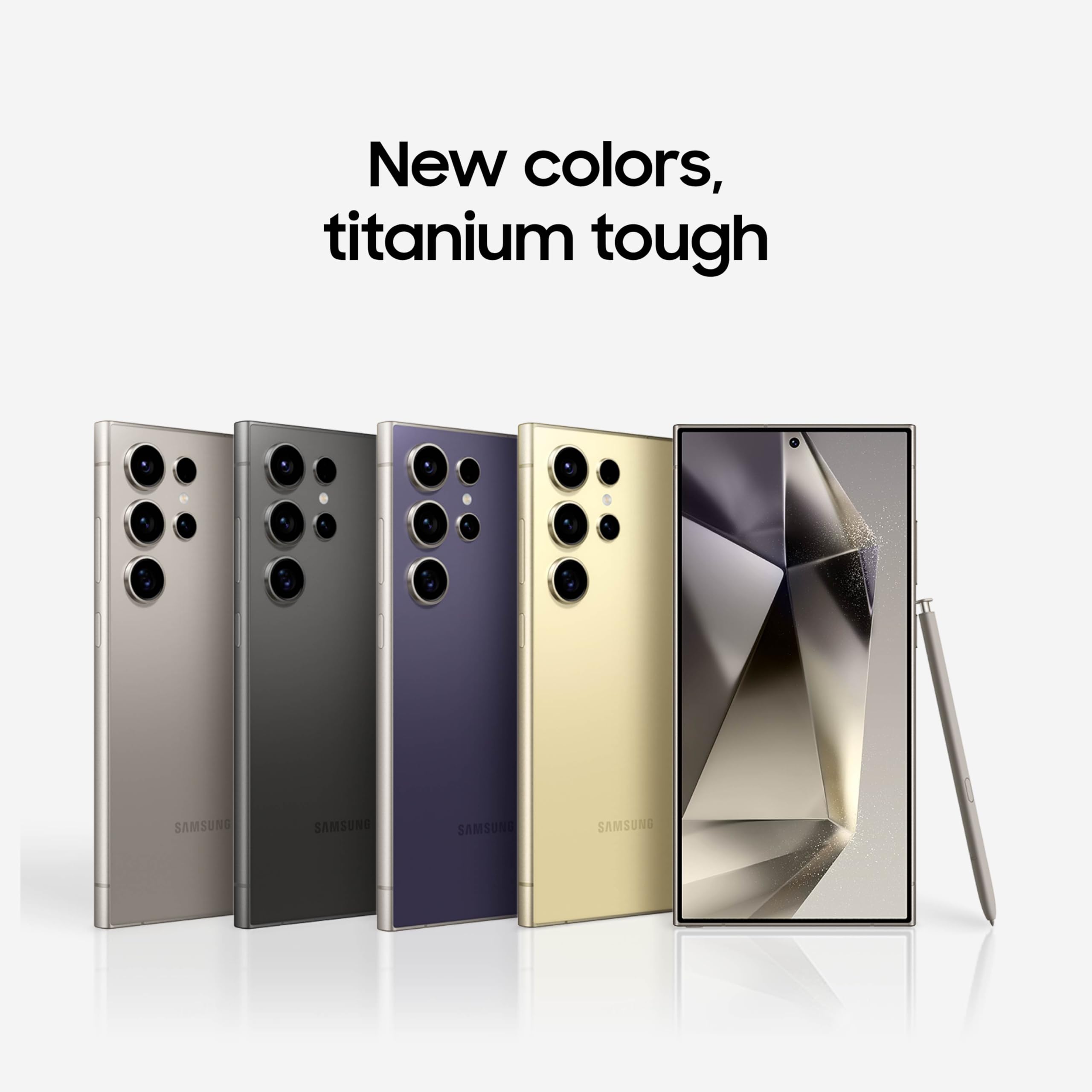 Unlocked Samsung Galaxy S24 Ultra 5G - 512GB - Titanium Black - SM