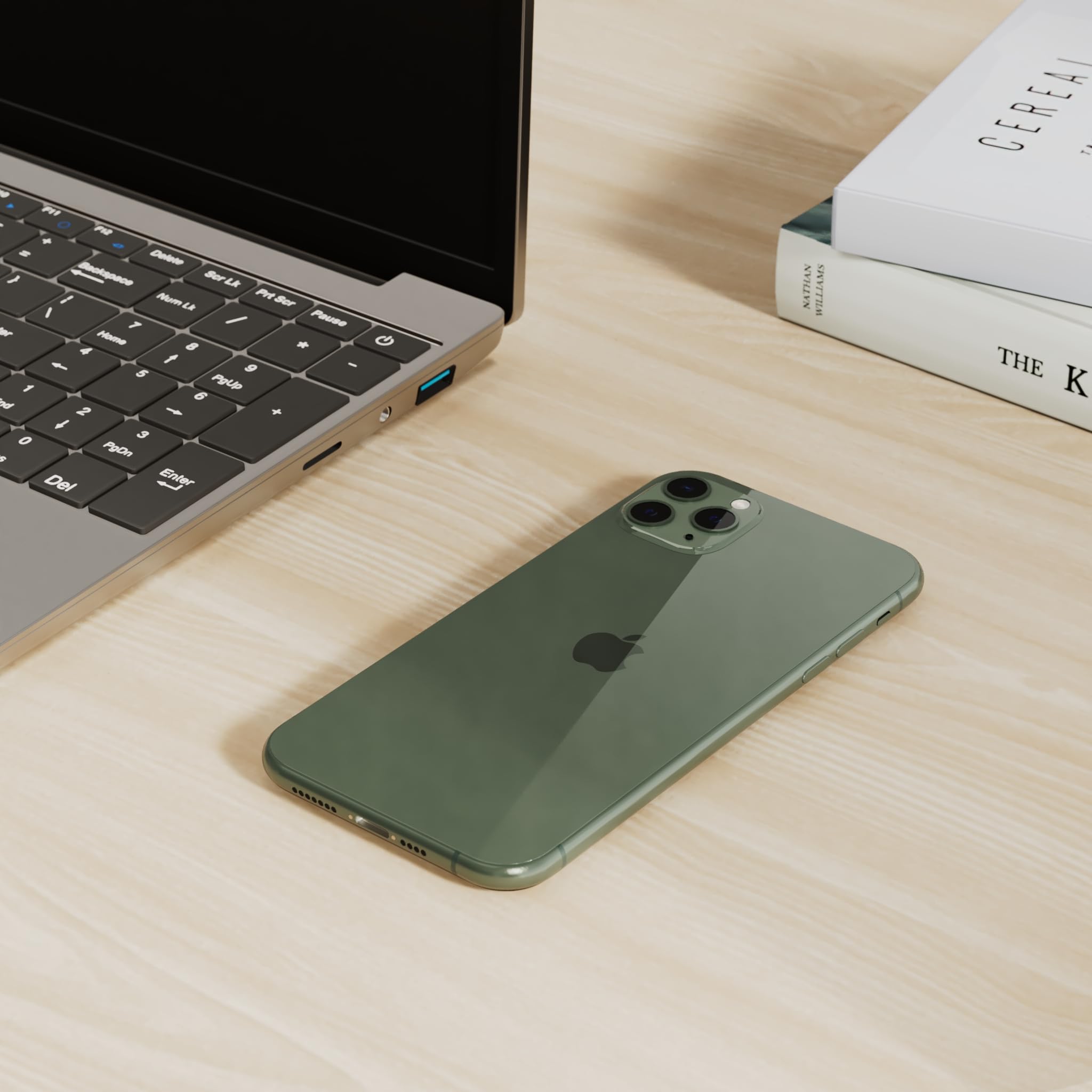 AT&T - Apple iPhone 11 Pro Max - 64GB - Midnight Green