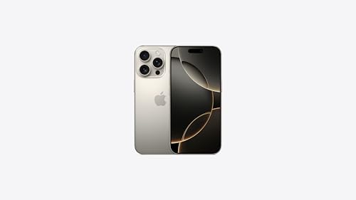 Unlocked Apple iPhone 16 Pro - 256GB - Natural Titanium - MYMK3LL