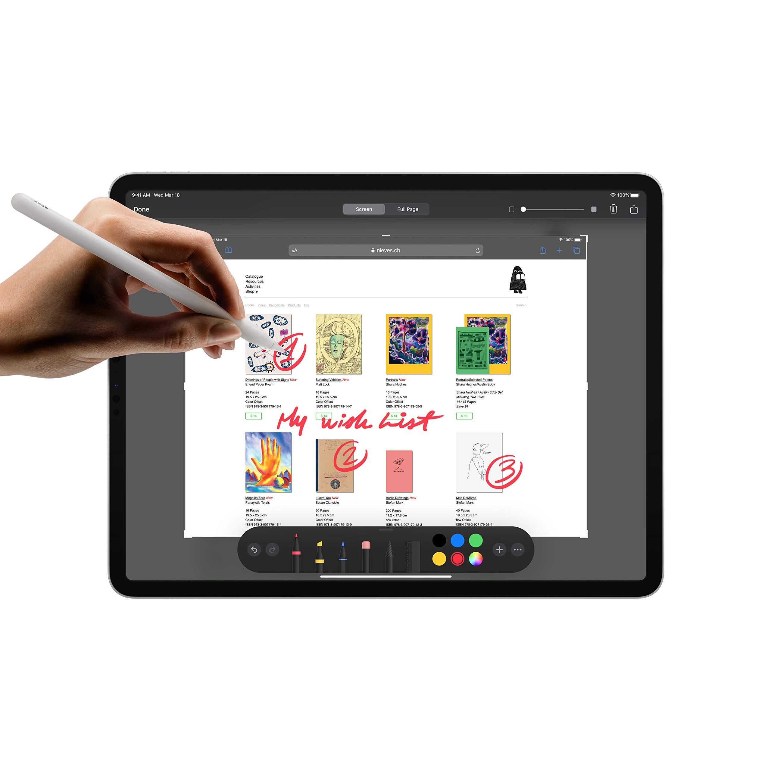 Apple 11Inch iPad Pro 2nd Generation with WiFi Cellular 128GB